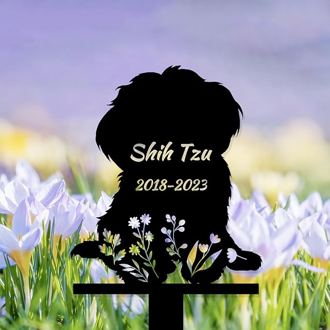 Personalized Dog Memorial Stake, Dog Grave Marker, in Memorial of Dog, Dog Loss Gift, Dog Name Sign Pet Sympathy Gift