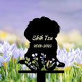 Personalized Dog Memorial Stake, Dog Grave Marker, in Memorial of Dog, Dog Loss Gift, Dog Name Sign Pet Sympathy Gift
