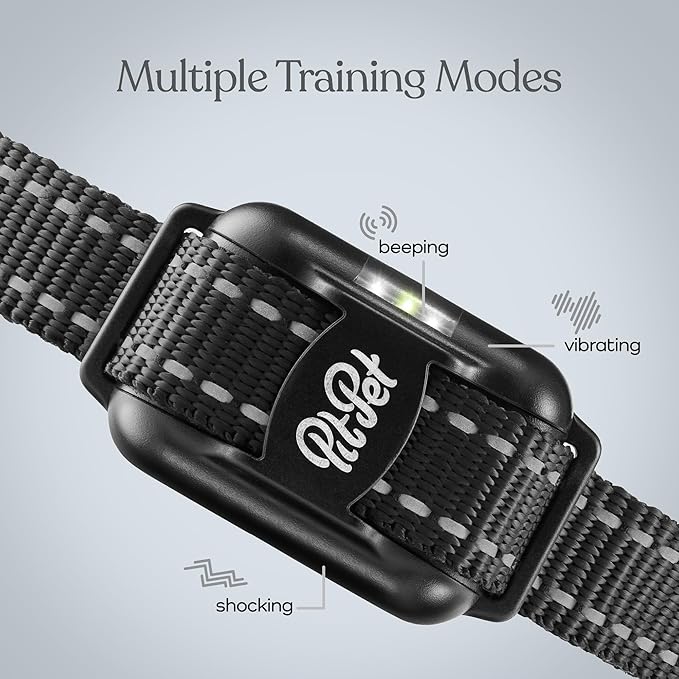 Dog Training Collar with Remote Waterproof Dog Shock Collar for Small, Medium, and Large Dogs Dog Training and Behavior aid with Beep Mode, 20 Vibrations Modes, 20 Shock Modes