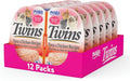 INABA Twins for Cats, Grain-Free Shredded Chicken & Broth Gelée Side Dish/Complement/Topper Cups, 1.23 Ounces per Serving, 14.76 Ounces Total (12 Servings), Tuna & Chicken Recipe