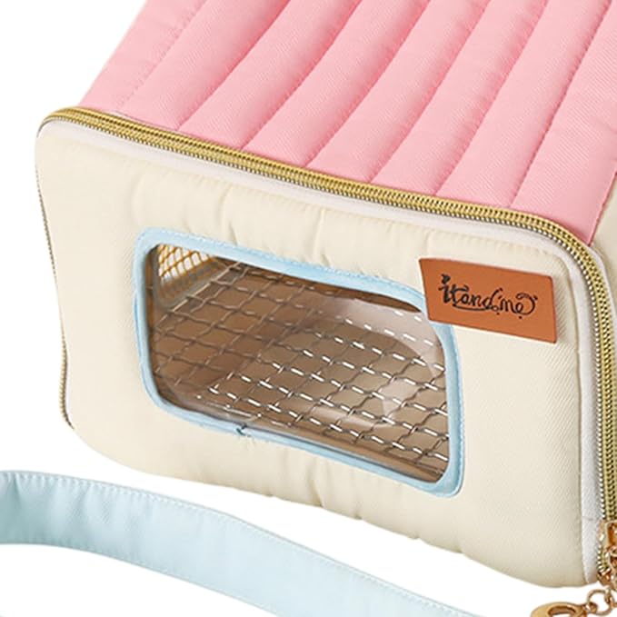 Bird Travel Carrier - Warm Breathable Portable Accessories with Stainless Steel Tray | Bird Carrier Travel Cage - for Animal Pigeon Offices Outing Vehicle Car Road Trip Daily Indoor Outdoor