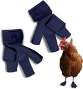 Chicken Shoes for Injured Feet – Protective Neoprene Footwear for Chicken, Open-Toe Design for Bumblefoot Relief, Made in USA (Chicken Shoes, Navy, Medium Chickens)