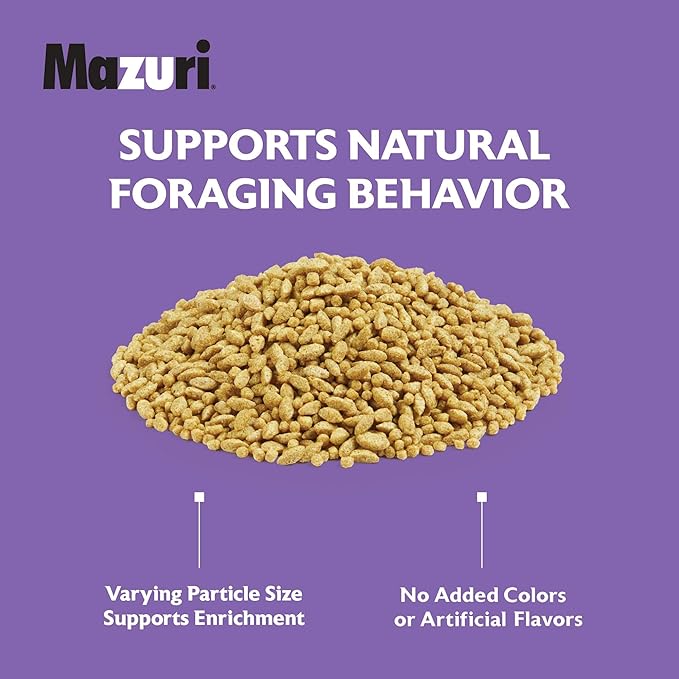 Mazuri | Nutritionally Complete for Small Birds | 25 Pound (25 lb.) Bag