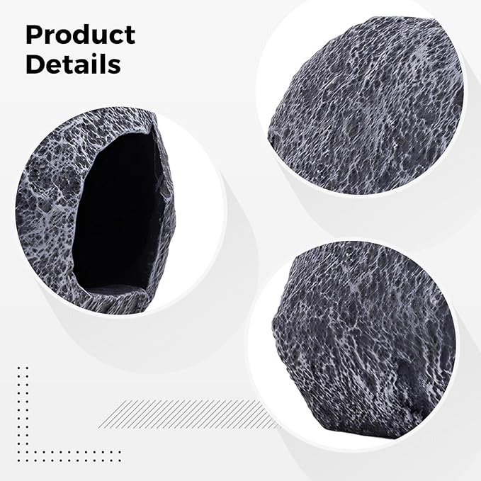 Breeding Tank for Parrot Cichlid Aquarium, Strong Attachment Fish Nest, Hiding Hole Ornament