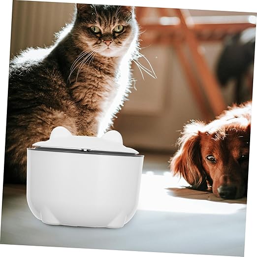 Yardwe 1Set Enclosed Cat Litter Trash Can with Lid Odor Sealing Waste Bin for Cats Large Capacity Plastic Small Trash Container Includes Garbage Bags for Easy Disposal