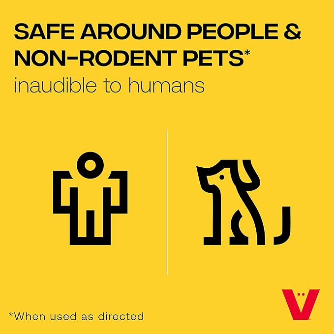 Victor M756K PestChaser Rodent Repellent with Nightlight - Rodent Repellent Indoor Ultrasonic - Rodent Repeller - Mouse Deterrent Plug in - Mouse Plug in Repellent for House - 6 Count| (Pack of 4)