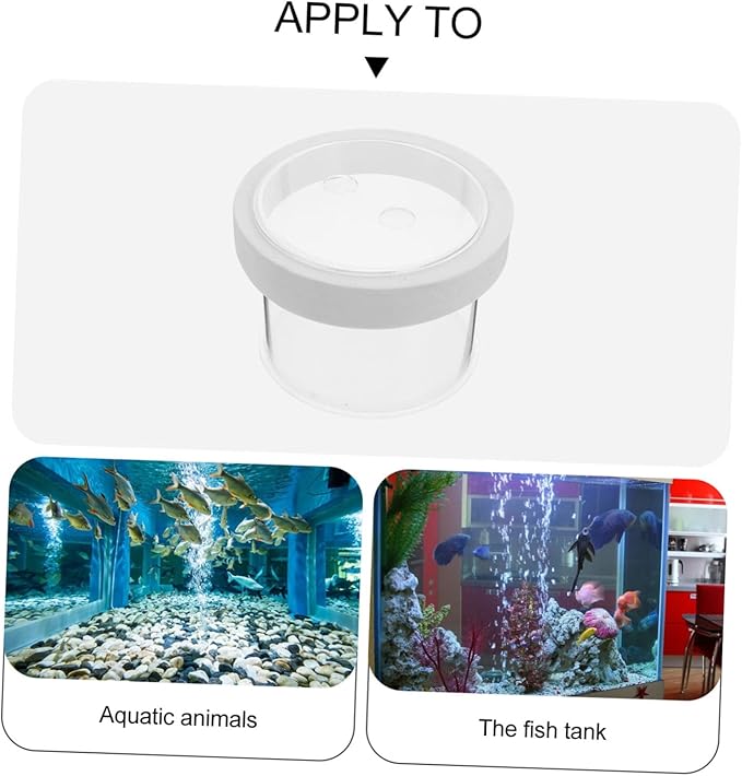 POPETPOP Floating Aquarium Fish Breeding Box with Removable Cover Acrylic Isolation Hatchery Tank for Fry and Young Fish Cultivation Jump Floating Design Mesh Bottom