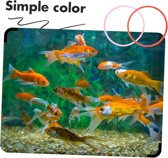 FRCOLOR 6pcs Aquarium Floating Plant Duckweed Isolation Feeders Sturdy Fish Feeding Circles for Tanks Optimal Feeding Environment Elegant Color Design