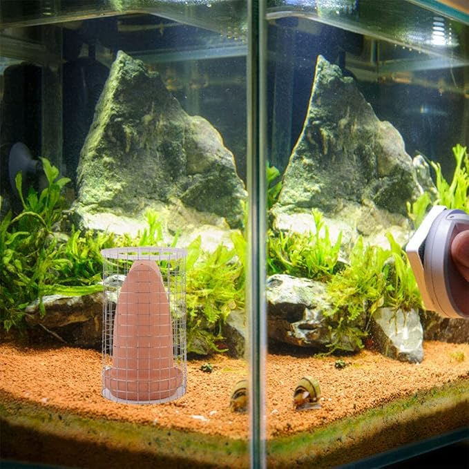 POPETPOP Angelfish Breeding Cone Fish Breeding Pot, Aquarium Breeding Cone, Fish and Shrimp Spawning Bucket for Aquarium Fish Tank Discus Breeding Cone