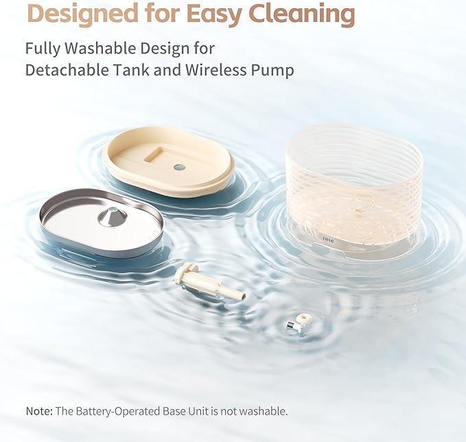 Enabot ROLA Mini 2K Pet Camera Robot + ROLA Smart Cat Water Fountain