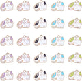 25 Pieces Cat Enamel Charm Pendant Kitten Charm Cute Cat Animal Pendant Mixed Color for Jewelry Necklace Earring Nracelet Making Crafts