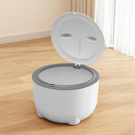 Indoor Cats Litter Trash Can with Enclosed Structure Press Type Lid for Effective Management and Convenience Pet Waste Container