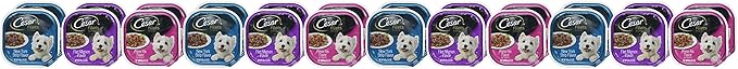 Cesar Filets in Gravy Adult Wet Dog Food Variety Pack, Filet Mignon, New York Strip, and Prime Rib Flavors, 3.5 oz. Easy Peel Dog Food Tray, 24 Count (Pack of 1)
