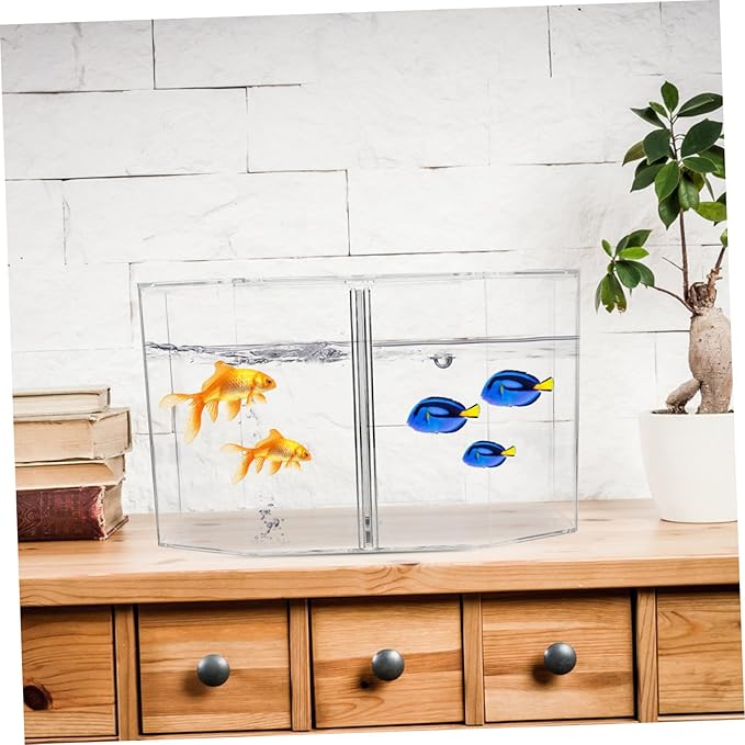 DOITOOL Fish Breeding Box Transparent Tank for Juvenile Fish Aquarium Supply Prevents for Breeding Easy Observation