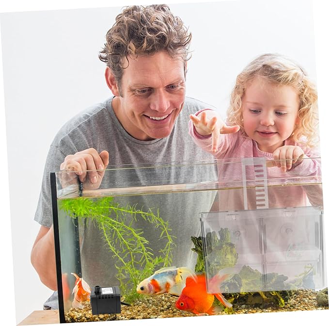 TOYANDONA Aquarium Breeding Isolation Box Hanging Fish Hatchery Cup Transparent Fish Fry Breeder Box for Safe Hatching Lightweight and Portable Design