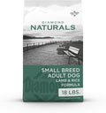Diamond Naturals Small Breed Lamb and Rice Formula Adult Dry Dog Food with Quality Lean Protein from Real Lamb, Specially for Small Breed Dogs 18lb
