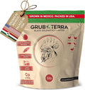 GrubTerra Black Soldier Fly Larvae for Chickens – Dried BSFL Poultry Treat, High Protein Calcium Feed Supplement for Laying Hens, Backyard Chickens, Sourced from Mexico, Not from China - 5LB