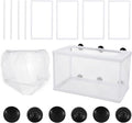 2pcs Fish Hatchery Box Aquarium Separation Net Nylon Incubator Mesh - Large Size