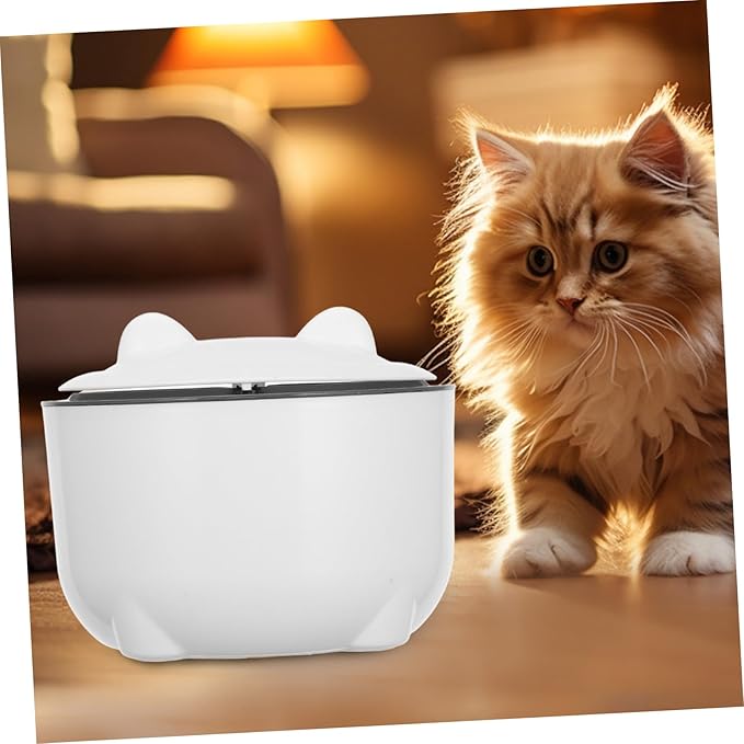 Kisangel 1set Pet Litter Disposal Bin with Sealed Design Odor-Controlled Cat Litter Trash Can Includes Replacement Bags Reusable Pet Waste Container for Easy Cleanup