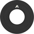 OllyDog Mini Super Flyer Dog Frisbee Toy, 9" – Durable, Lightweight & Water-Resistant Flying Disc – Soft on Teeth & Gums – Floats on Water – Outdoor Fetch Toy for Medium & Large Dogs (Raven)
