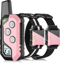 Shock Collar for Dogs, Dog Training Collar with Remote Control for 2 Dogs, 3 Training Modes with Beep, Vibration and Satic, Waterproof, Rechargeable for Large Medium Small