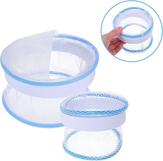 Toyvian Guppy Breeding Box Fish Hatchery Tank Floating Aquarium Isolation Chamber with Ventilated Lid for Betta Shrimp Nursery and Fish Spawning Incubator