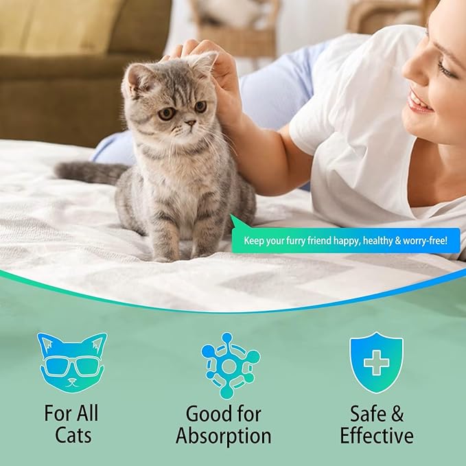 Natural Broad Spectrum Treatment, Herbal Cleanse, Digestive Support for All Cat Breeds, Gut Health, Supplement Drops Enhanced with Probiotics Specifically Formulated for Cats & Kittens