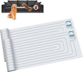 SEERWAY Scat Pet Shock Mat 2 Pieces, Shock Pads for Dogs and Cats Training Indoor, Electric Repellent Mat Keeps Pets Off Couch, Sofa, Countertop, 3 Modes, 2 Pieces Same Size, Battery Operated