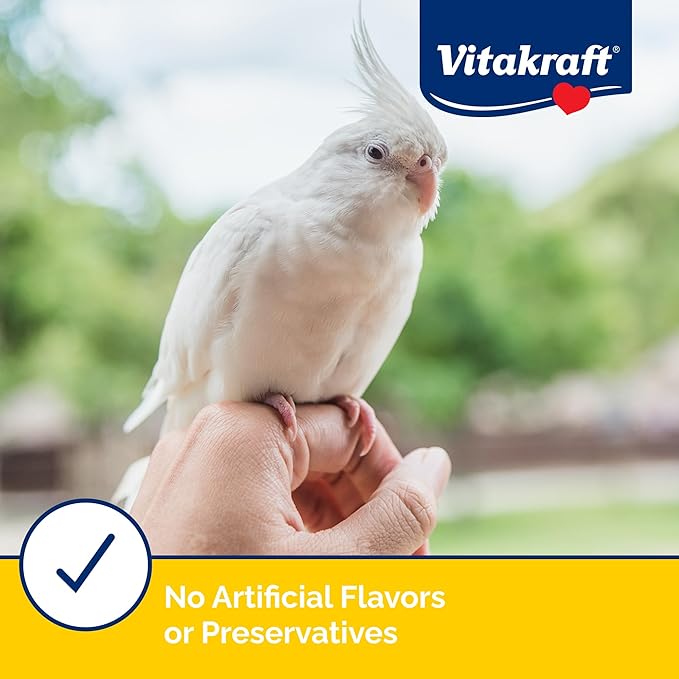 Vitakraft Fresh Super Fruit Cocktail - Tropical Parrot Fruit Blend - Parrot and Cockatiel Treat 1.25 Pound (Pack of 1)