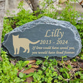 Personalized Cat Memorial Stones, Mountain Shape Garden Memorial Stone for Cat, Cat Headstone, Cat Tombstone, Pet Grave Marker for Cat, Pet Memorial Plaque Outdoor