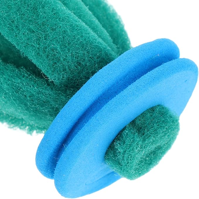 Sewroro 10pcs Fish Spawning Mops: Floating Egg Collector for Aquarium Tanks - Soft Sponge Breeding Grass for Fry Protection and Fish Farming Supplies