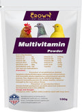 Complete Bird Multivitamin Supplement – All-in-One Formula with Essential Vitamins for Parrots, Canaries, Finches, Chickens, Ducks, Pigeons, and Poultry