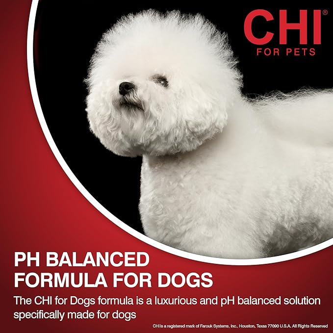 CHI for Dogs Deodorizing Spray for Dogs and Puppies, Dog Grooming Spray to Help Refresh Coats and Reduce Odors Between Baths While Moisturizing Fur, Unscented, 8 Fl Oz