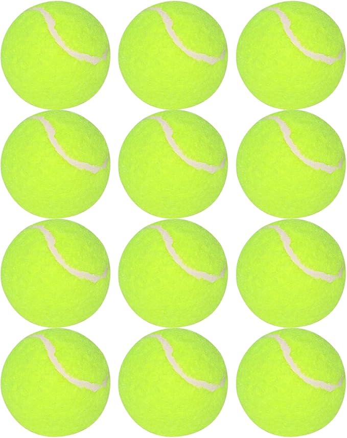 Tennis Balls for Dogs, 12 Packs 2-inch Interactive Mini Dog Balls Designed for Automatic Ball launchers and Small to Medium Dogs Indoor Outdoor Thrower Machine