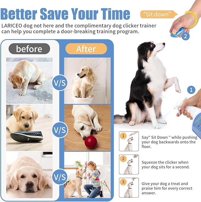 16 Oz Help Dogs Stop Marking in Your Home - Stop Dog Marking with Natural Training Spray