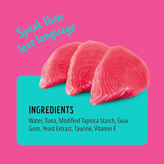Bonkers Licky Tubes, Wet Lickable Tube Tasty Tuna Cat Treats, Real Meat Treat for Training or Food Topper for All Breeds and Ages (15 Pack, 60 Tubes) - Product Package May Vary
