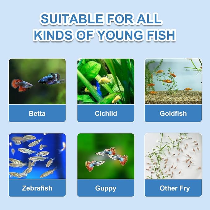 Instant Baby Brine Shrimp Fish Food - 50ml No Hatch High Protein Fry Food with Astaxanthin for Small Fish Corals Jellyfish Seahorses & Invertebrates
