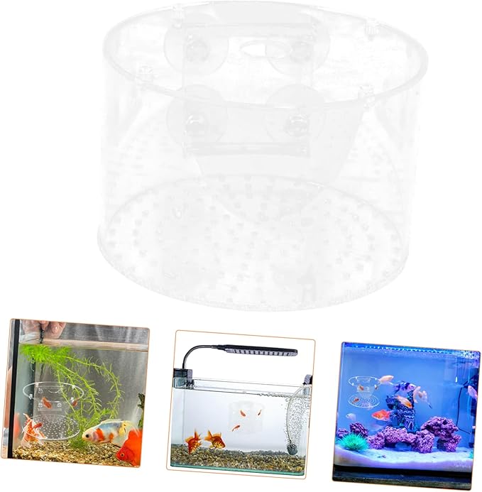 BESPORTBLE Fish Breeding Box Isolation Tank Hatchery Aquarium Accessory for Fry and Pregnant Fish Viewing Divider