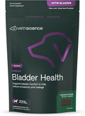 VETRISCIENCE Bladder Health Chews, Vetri Bladder Supplement for Dogs, Incontinence Support, Reduce Urine Leakage and Overactive, Soy Protein and Red Clover, Chicken, 60 Count (Pack of 12)