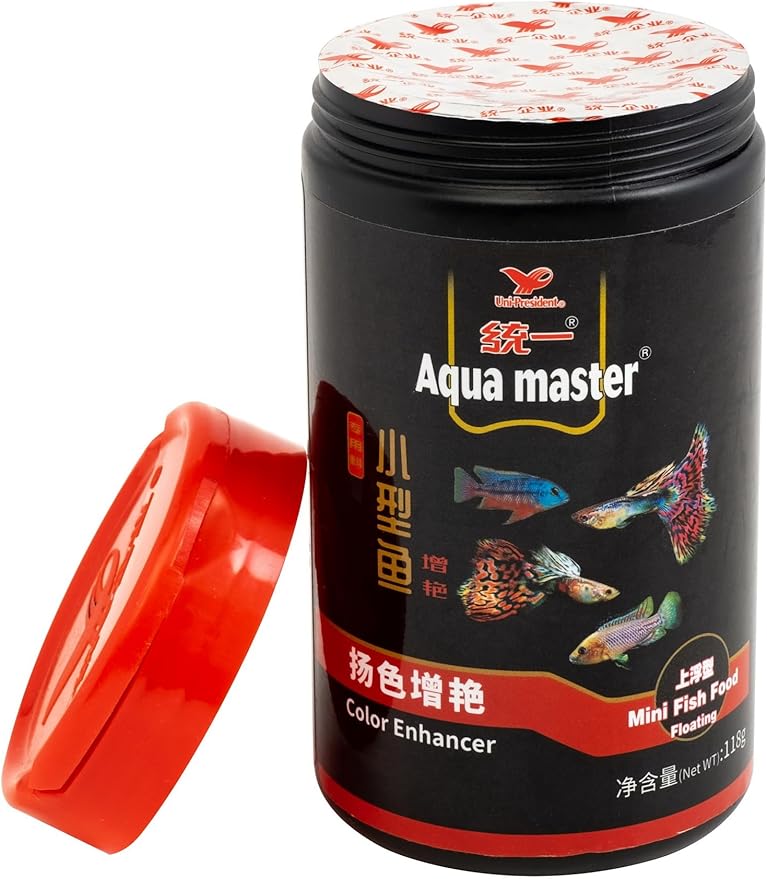 Aqua Master 118g Floating Mini Fish Food, Color Enhancer