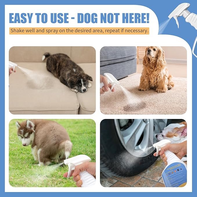 16 Oz Help Dogs Stop Marking in Your Home - Stop Dog Marking with Natural Training Spray
