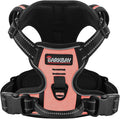 BARKBAY Dog Harness No Pull for Large Dogs - Adjustable, Reflective, Comfortable, No Choke, Heavy-Duty - Perfect for Outdoor Training, Walking, and Hiking - Strong & Durable - XL & Light Pink
