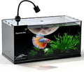 Fish Tank Kit,3 Gallon Small Aquarium,Ultra-Clear Nano Aquarium,Betta Fish Tank,Suitable for Small Fish Tank,Aquarium Starter kit,Desktop Fish Tank (Planet Background)