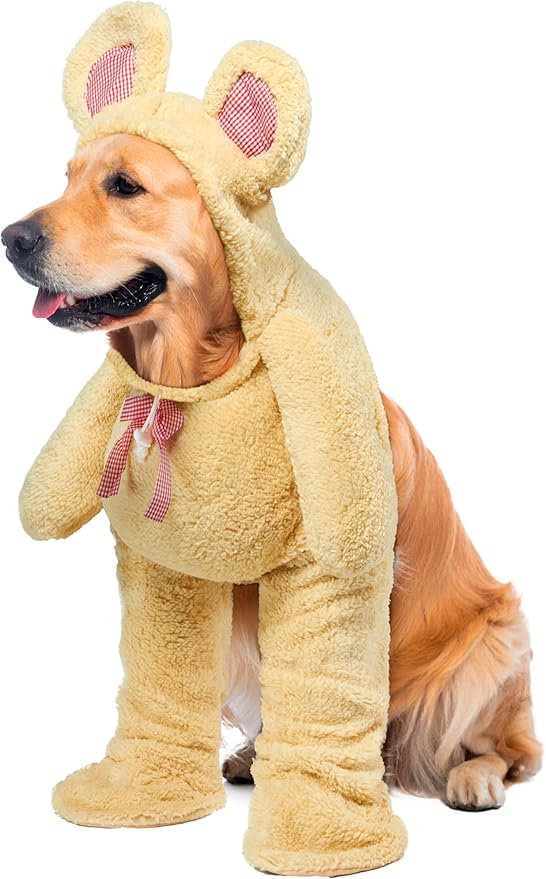Rubies Walking Teddy Bear Pet Costume for Dogs or Cats, Large