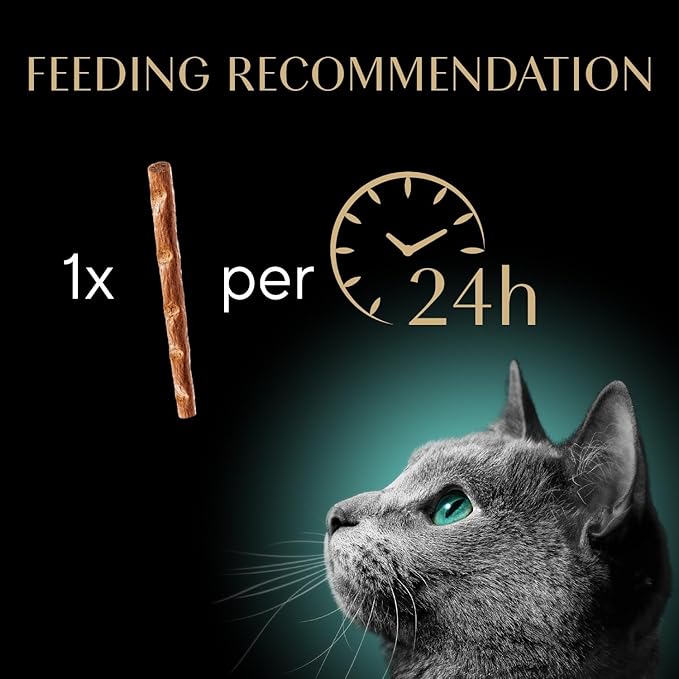 Sheba Meaty Tender Sticks Chicken Cat Treats,Chicken Flavor,Cat Snacks,0.14 oz.,(100 Sticks Total),5 Count (Pack of 20)
