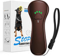 Anti Barking Device Dog Barking Control Devices Rechargeable Ultrasonic Dog Bark Deterrent up to 16.4 Ft Effective Control Range Safe for Human & Dogs Portable Indoor & Outdoor Brown