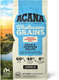 ACANA Wholesome Grains Dry Dog Food Limited Ingredient Duck & Pumpkin Recipe 22.5lb Bag