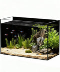 5 Gallon Fish Tank 4.8 Gallon, Small Aquarium Fish Bowl Ultra Clear Rimless Design for Betta Goldfish Snails Shrimp Aquatic Planting