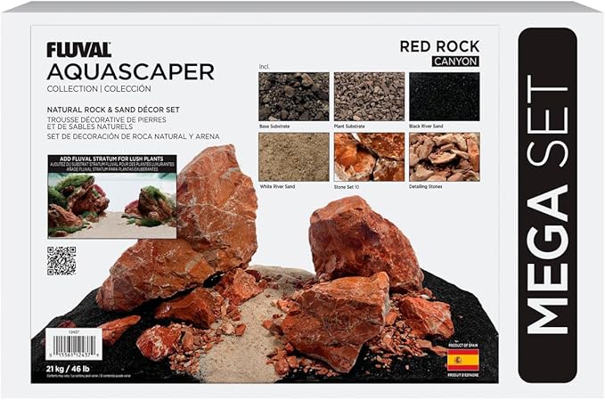 Fluval Red Mega Aquascaper Kit 60P