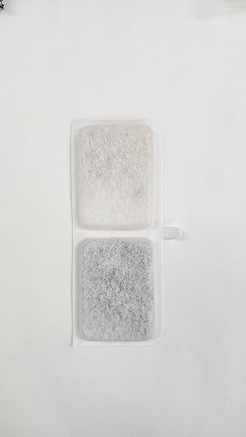 Level One Pets Duo 2 in 1 Submersible Aquarium Filter - Replacement 6 Pack Carbon and Resin Filter